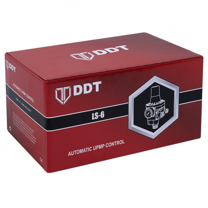 Pachet promo Pompa submersibila, DDT, 3QJD-1.1, 1.1 kW, Inox, 75 mm diametru, 10 turbine + Prescontrol LS6 + supapa de sens si niplu [7]