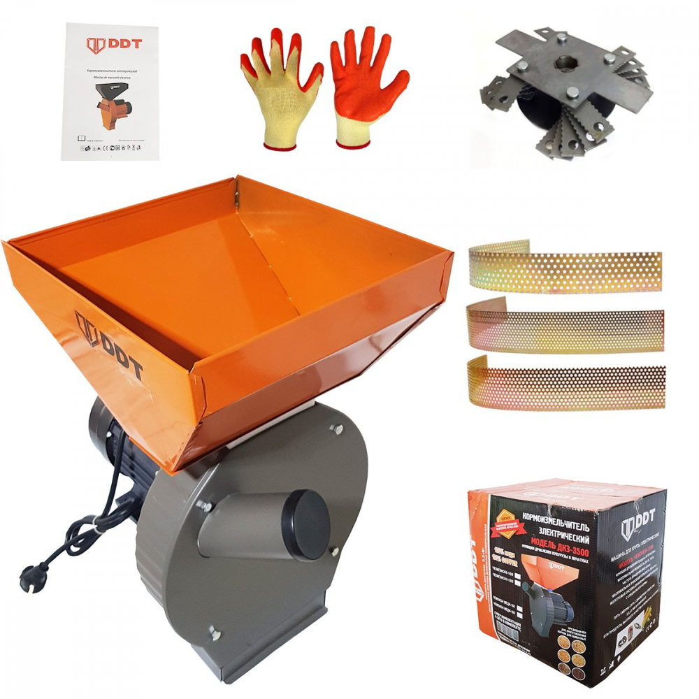 Pachet promo promo Moara cereale, uruiala si stiuleti, 3.5 Kw + Batoza porumb, 1.5 Kw [3]