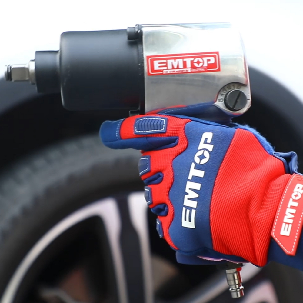 Pistol pneumatic 1/2", 610Nm, 3 capete (17mm,19mm,21mm) - EATL126801 EMTOP - EATL126801, EMTOP [5]