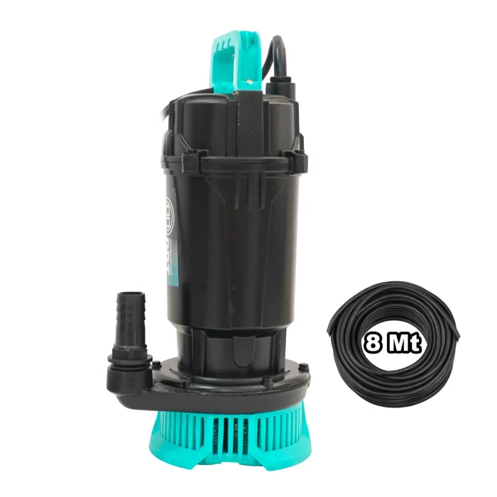 Pompa submersibila apa curata DDT WQDS-0.6 – 0.75HP, 220V, debit 3 m³/h, bobinaj cupru masiv, refulare 25m [2]