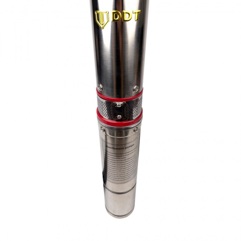Pompa submersibila de mare adancime inox, DDT QJD12-120, 1800 W, 12 turbine, 15 m cablu [3]