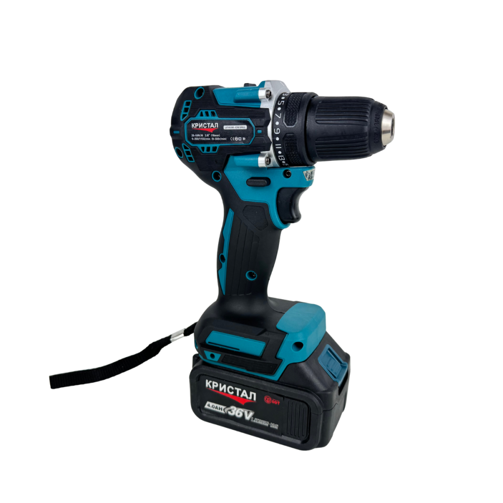 Set Masina De Gaurit si Infiletat Si Masina De Insurubat cu Impact DDT-KRISTAL 2 Acumulatori 36V 4Ah, Brushless, Motor fara perii [3]