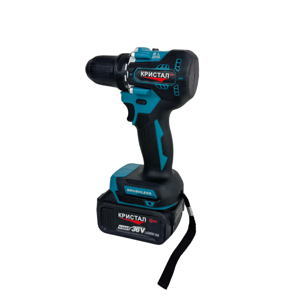 Set Masina De Gaurit si Infiletat Si Masina De Insurubat cu Impact DDT-KRISTAL 2 Acumulatori 36V 4Ah, Brushless, Motor fara perii [7]