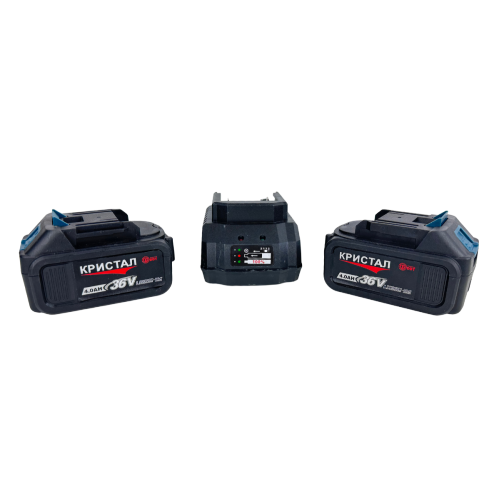 Set Masina De Gaurit si Infiletat Si Masina De Insurubat cu Impact DDT-KRISTAL 2 Acumulatori 36V 4Ah, Brushless, Motor fara perii [5]