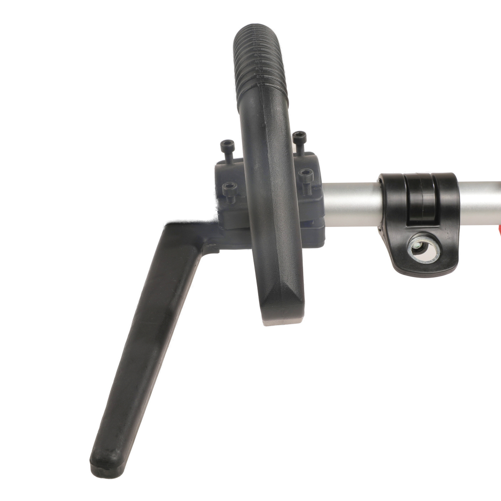 Motocoasa electrica/Trimmer cu fir cu 2 acumulatori 4.0Ah, motor fara perii (brushless), 330mm/255mm, accesorii incluse - ELMR200285, EMTOP [5]