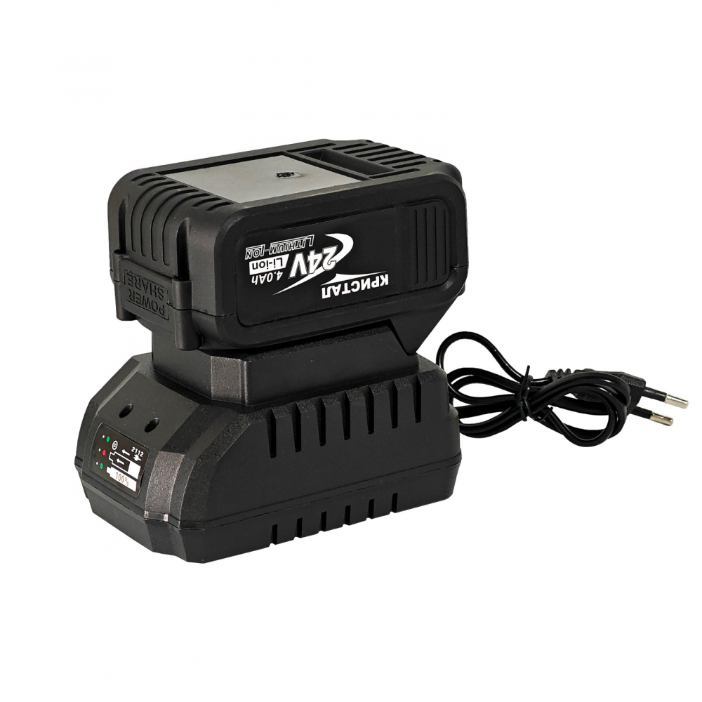 Trusa 4 piese cu 3 ACUMULATORI, autofiletanta, rotopercutor, polizor unghiular, bormasina impact, 24V, 4Ah [14]