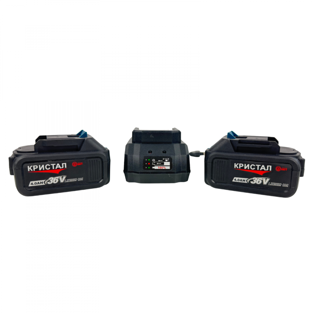 Trusa Profesionala 2 în 1 DDT CRISTAL – Masina de Gaurit + Polizor unghiular, 36V, 2x Baterii, Incarcator Rapid [8]