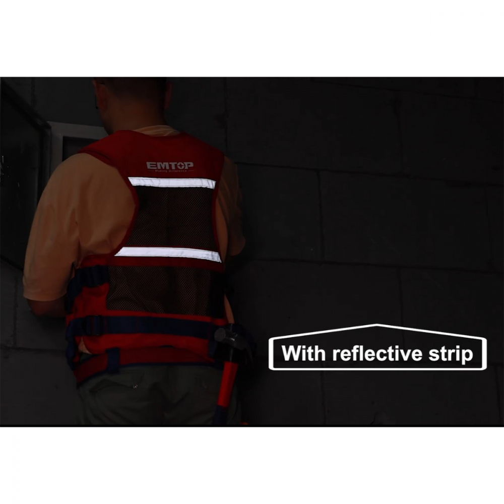Vesta pentru instrumente cu bretele reglabile - ETVT1701, EMTOP [4]