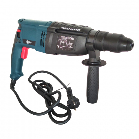 Ciocan rotopercutor electric cu 2 mandrine, DDT , 1100 W , 26 mm , 900 Rpm [1]