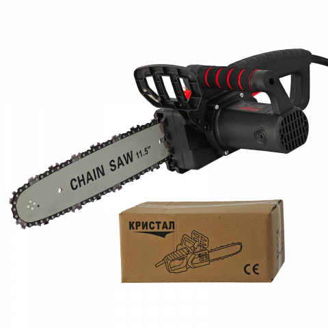 Drujbe, fierastraie electrice - Drujba (Fierastrau electric)  DDT-KRISTAL,1500V, 3000rot/min Sistem de ungere automat, Maner ergonomic, lama 12 inch,Ideala pentru lemne de foc și tăierea copacilor