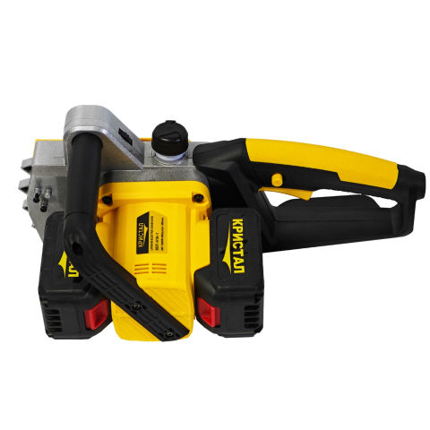 Drujba, mini fierastrau cu 2 acumulator DDT-CRISTAL, 48V, 1600W, 4800rot/min, 5A, Brushless, Motor fara perii, lungimea lamei de 405mm, 2 lame, 2 lanturi, ideala pentru taierea lemnelor de foc [11]