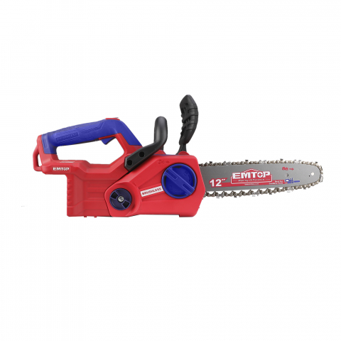 Fierastrau/Drujba cu lant fara acumulator si incarcator, motor fara perii (brushless), 30cm - ELGA20128, EMTOP [3]