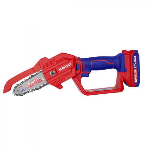 Mini fierastrau cu 1 acumulator 2.0Ah, lama 13cm (5") - ELGA20581, EMTOP [5]