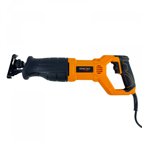 Fierastrau pendular tip sabie DDT CRISTAL, Adancime de Taiere 200 mm Lemn, 8mm Otel, 12mm Aluminiu, 900 W, Viteza Variabila  3000 rpm, GALBEN [6]