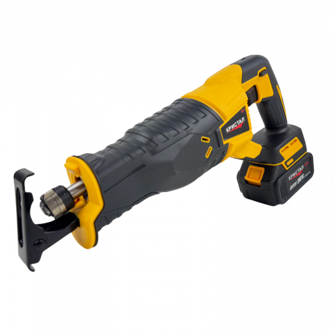 Fierastrau tip sabie cu acumulator DDT CRISTAL, 36V, Viteza Variabila, Adancime de Taiere 115mm Lemn, 8mm Otel, 12mm Aluminiu, 2x baterii 4.0Ah, încarcator + 4 panze diferite incluse [3]