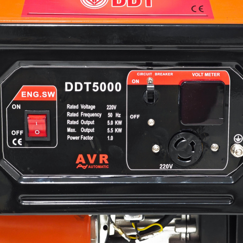 Generator de Curent de frecventa variablia DDT5000 AVR, 13 CP [1]