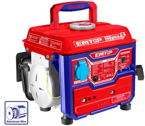 Generator pe benzina 800W, rezervor 4L - EGGRR0821, EMTOP [1]