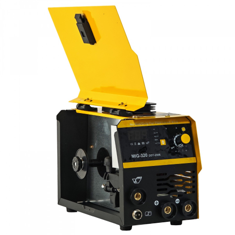 Invertor/Aparat de sudura MIG/MMA DDT PROFESIONAL cu Electrozi si Sarma,220 V, 320A + 4 Role Sarma 0.8-1.0 mm DDT [11]