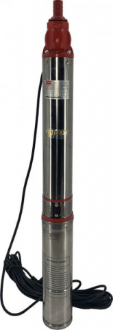 Kit complet hidrofor, Pompa submersibila de apa curata 1800 W, 12 turbine, Cablu alimentare 15 Metri, Bazin hidrofor 50 Litri, accesorii incluse [2]