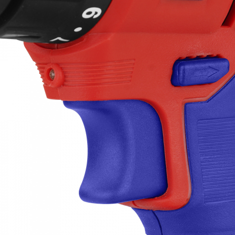 Masina de gaurit si insurubat cu 2 acumulatori 2.0AH, 55 accesorii, cutie de transport - ECDL200528, EMTOP [4]