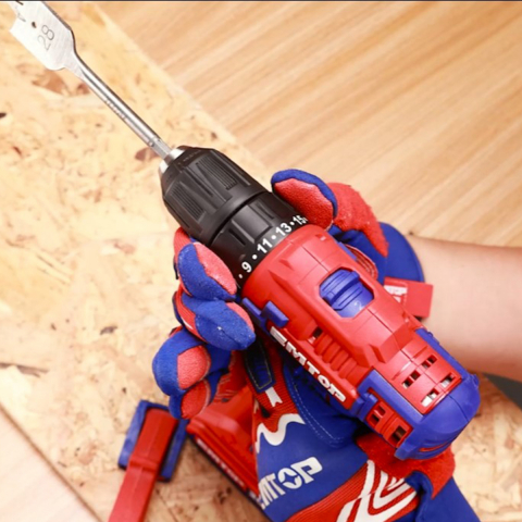 Masina de gaurit si insurubat cu 2 acumulatori 2.0AH, 55 accesorii, cutie de transport - ECDL200528, EMTOP [14]