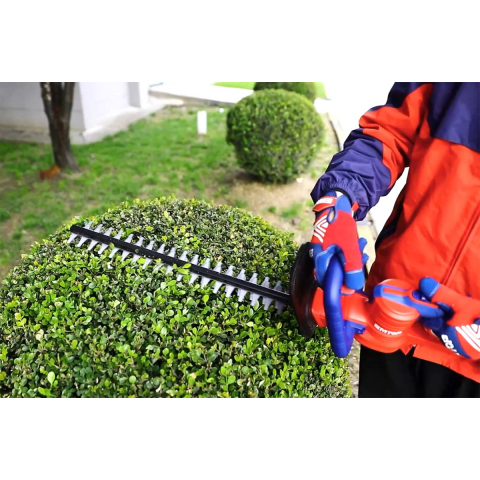 Masina de tuns gard viu si pomi fara acumulator si incarcator, lama 460mm - ELHT20018, EMTOP [4]