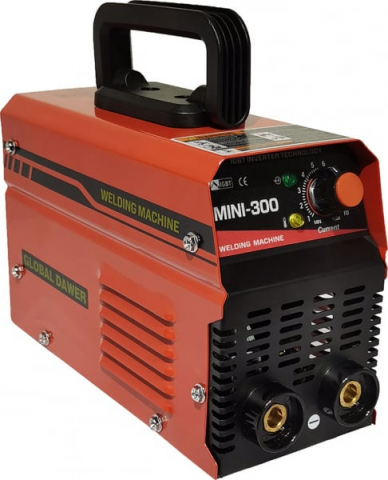 Pachet promo Aparat de Sudura tip Invertor, Global Dawer, Mini 300, 300 A + Masca Sudura Automata cu Reglaj si Cristale [4]