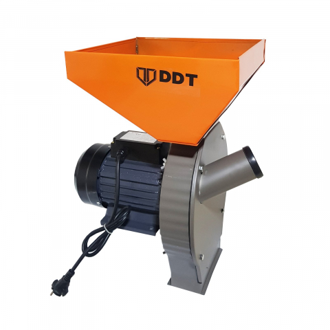 Pachet promo Moara cereale, uruiala si stiuleti, 3.5 Kw + Batoza/Masina de porumb electrica pentru curatat porumb, DDT Profi, motor inclus, 1500 W, 800 kg/h, Buton on/off [8]