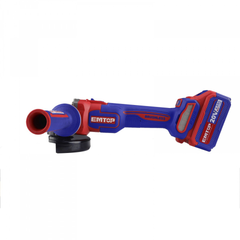 Pachet promo Polizor unghiular, motor fara perii (brushless), 115mm, 10 discuri incluse + Ciocan rotopercutor + Masina de gaurit si insurubat + 2 acumulatori 4.0Ah [4]