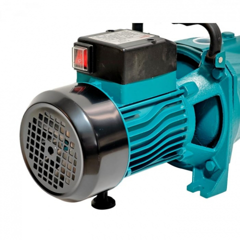 Pachet promo Pompa de suprafata JET100P, 1.5kW, apa curata, 60L/min, 50m, 1" cu buton pornire-oprire si bobinaj masiv cupru + Presostat electronic automat DDT LS1, 1.1kW, 10 bar [7]