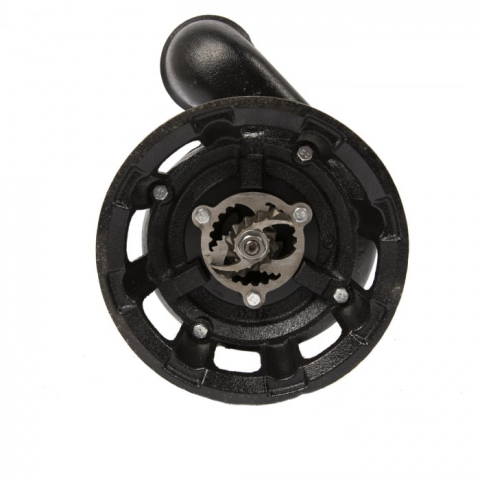 Pachet promo Pompa submersibila cu dublu tocator pentru apa murdara, DDT, V1500T, 1500W Inox + Furtunul de pompier 2'' 20 m, 8 bari, cu cuple [1]