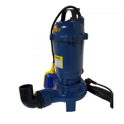 Pachet promo Pompa submersibila cu tocator si plutitor, DDT, WQD10, 2600W + Furtunul de pompier 2'' 20 m, 8 bari, cu cuple [3]