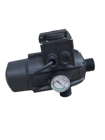 Pachet promo Pompa submersibila de mare adancime, DDT, 4SDM3-20, 2500 W, 20 turbine, 12 m³/h Inox, 30 m cablu + Presostat electronic automat DDT, LS-4 [6]