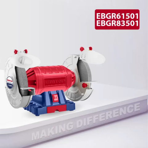 Polizor electric de banc 2 pietre 150mm, 150W - EBGR61501, EMTOP [12]