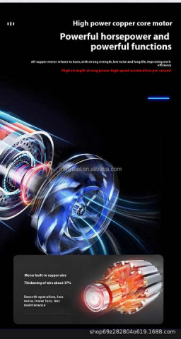 Polizor Unghiular pe Acumulator DDT-CRISTAL, 24V/4Ah, Motor Brushless, 820W, 8500 rot/min [3]