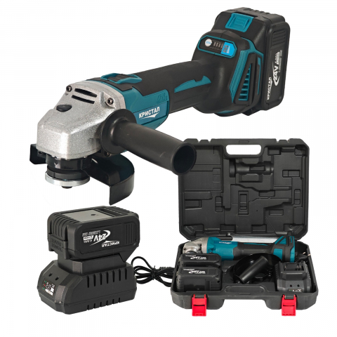 Polizoare unghiulare electrice - Polizor Unghiular pe Acumulator DDT-CRISTAL , 24V/4Ah, Motor Brushless, 820W, 8500 rot/min