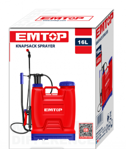 Pompa de stropit 16L, bretele captusite - ESPP41602, EMTOP [1]