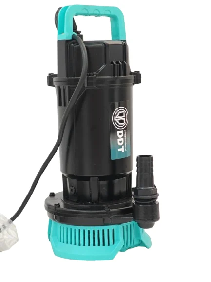 Pompa submersibila apa curata DDT cu plutitor WQDS-0.6 – 0.75HP, 220V, debit 3 m³/h, bobinaj cupru masiv, refulare 25m [10]