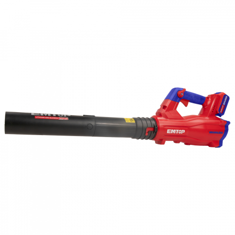 Suflanta cu 2 acumulatori 4.0Ah, motor fara perii (brushless), 8.5m3/min - ELAB204282, EMTOP [4]
