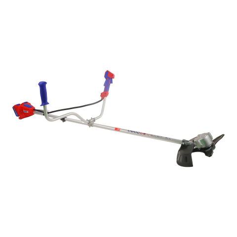 Motocoasa electrica/Trimmer cu 2 acumulatori 4.0Ah, motor fara perii (brushless), 330/255mm, accesorii incluse - ELMR202523, EMTOP [2]