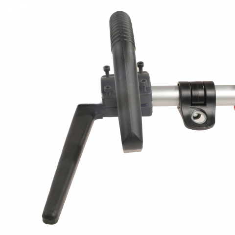 Motocoasa electrica/Trimmer cu fir cu 2 acumulatori 4.0Ah, motor fara perii (brushless), 330mm/255mm, accesorii incluse - ELMR200285, EMTOP [4]