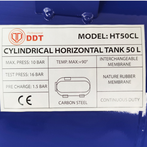 Vas de expansiune , Bazin hidrofor DDT PROFESSIONAL  , 50 L , Membrana inclusa [5]