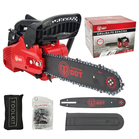 Gradina - Drujba de constructii pe benzina DDT 0050, 4.5 Cp, 25 cmc, lama 30.5 cm ,2 LANTURI , 2 LAME