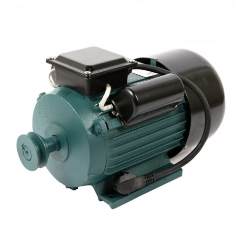 Scule si unelte - Motor electric monofazat cu fulie inclusa, DDT PROFESSIONAL, 4000 W, 3000 rpm, 2 condensatori, corp fonta