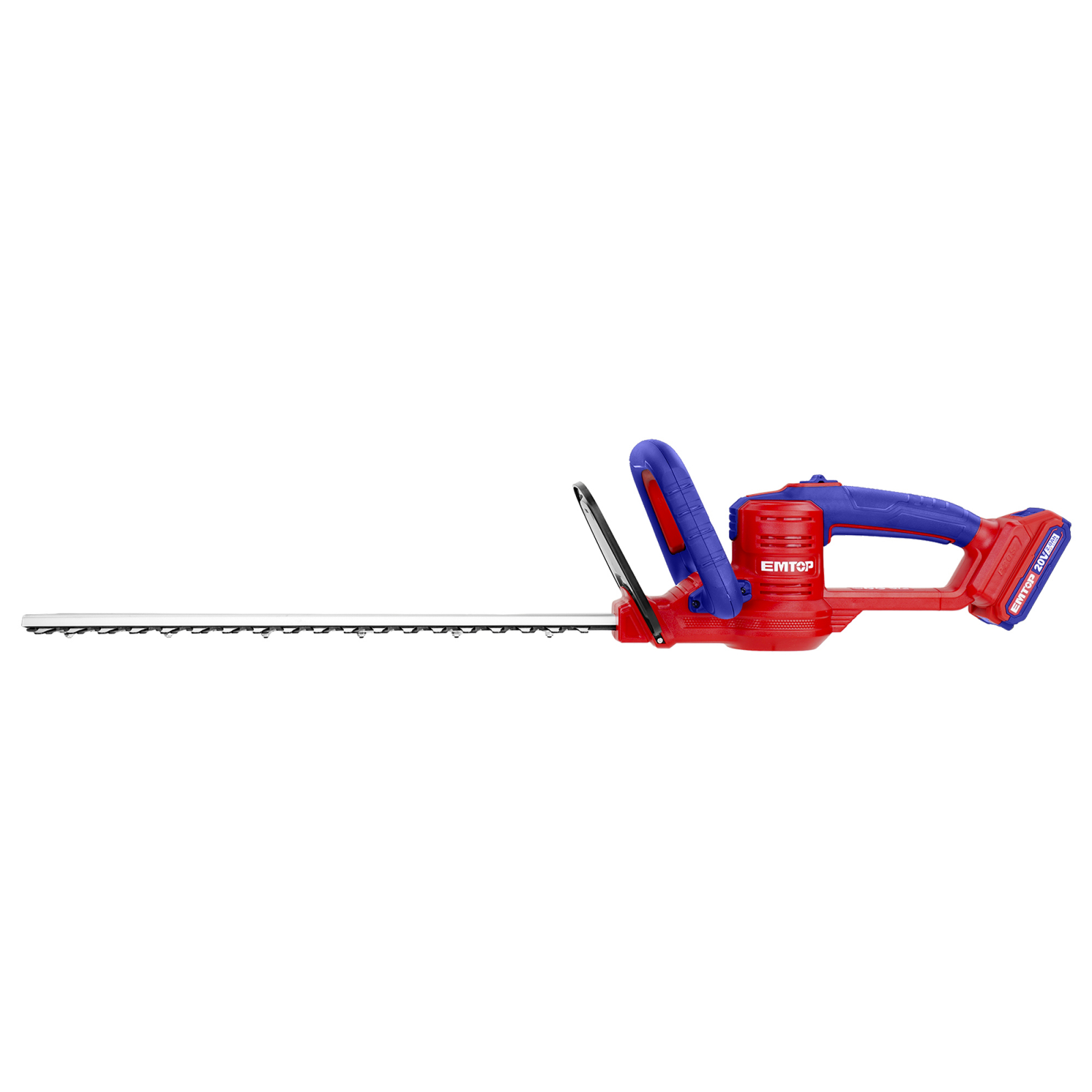 Trimmer gard viu cu 1 acumulator 2.0AH, lama 460mm, manusi protectie - ELHT204611, EMTOP [3]