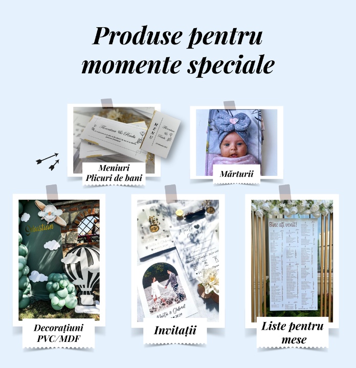 Produse pentru momente speciale