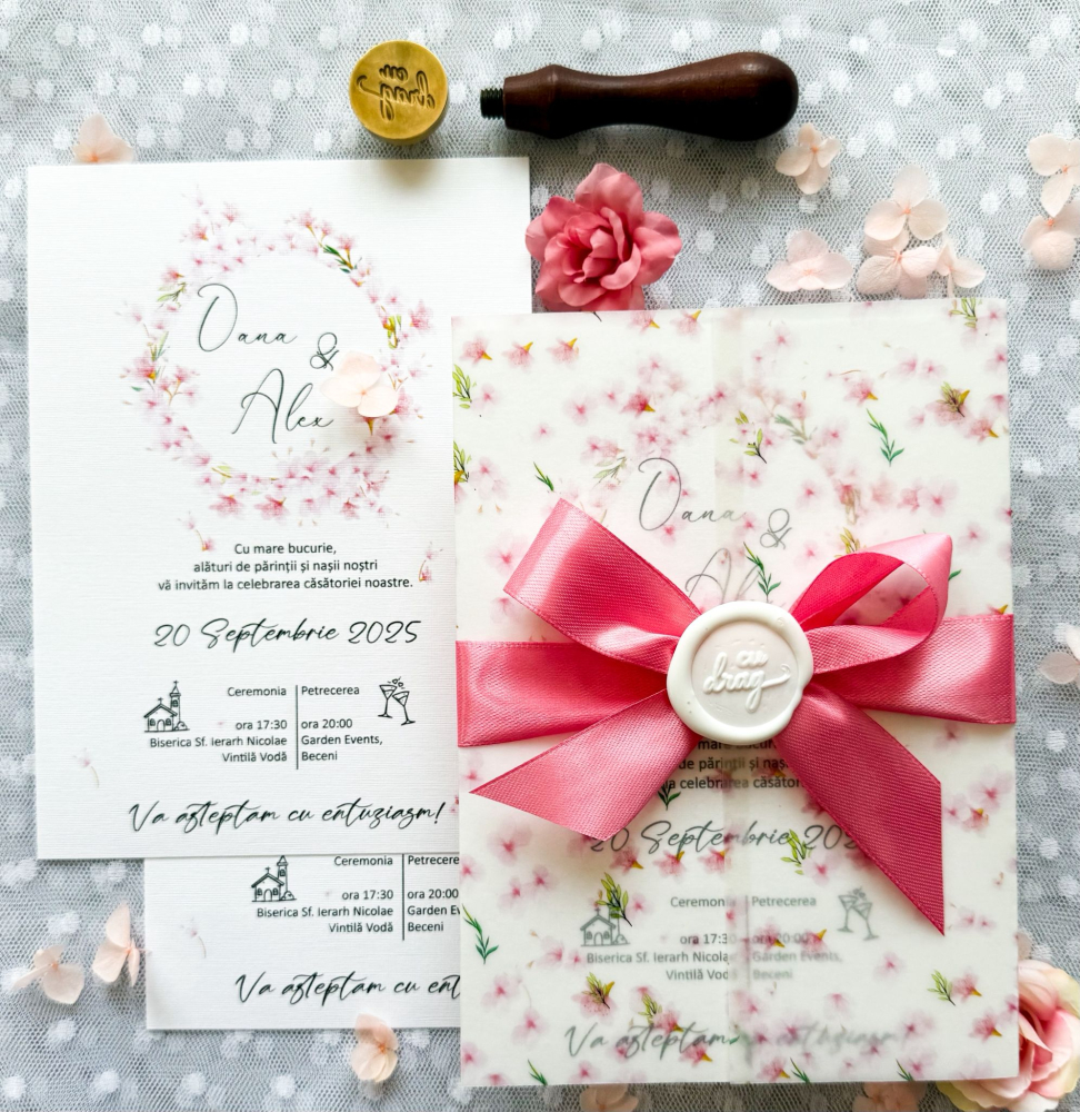Invitatie floare cires [2]