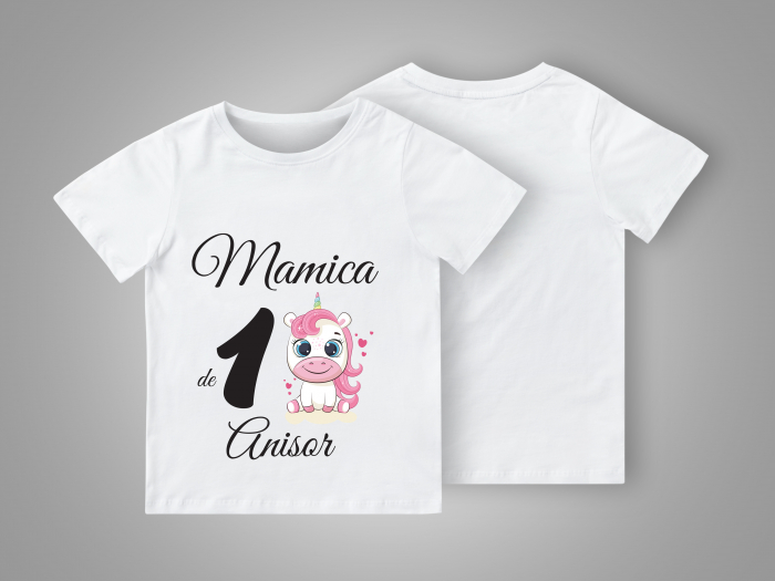 Set Tricouri Model "Unicorns" -  Aniversare 1 Anisor [2]