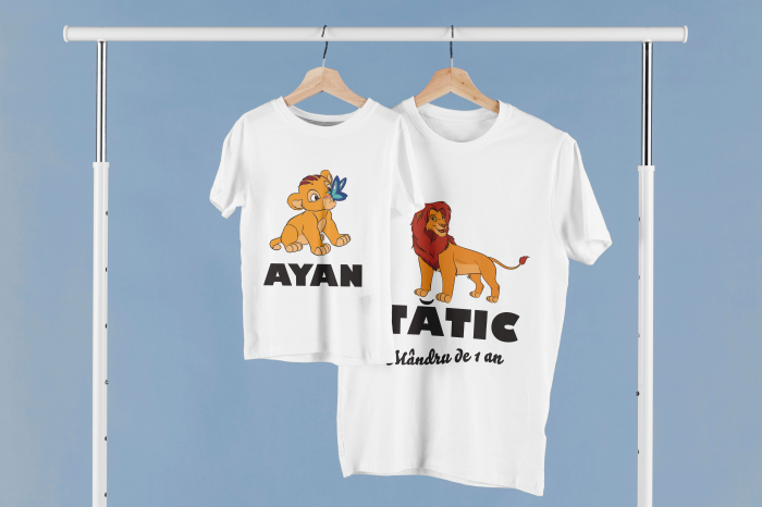 Set tricouri model "Lion" - Aniversare 1 Anisor [3]