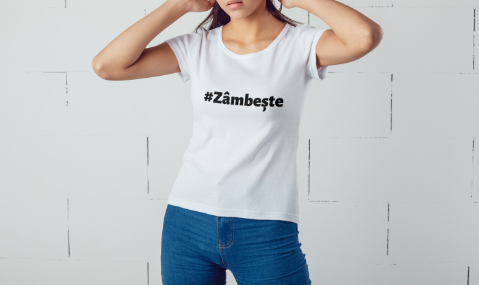 Model tricou " #Zambeste" [2]